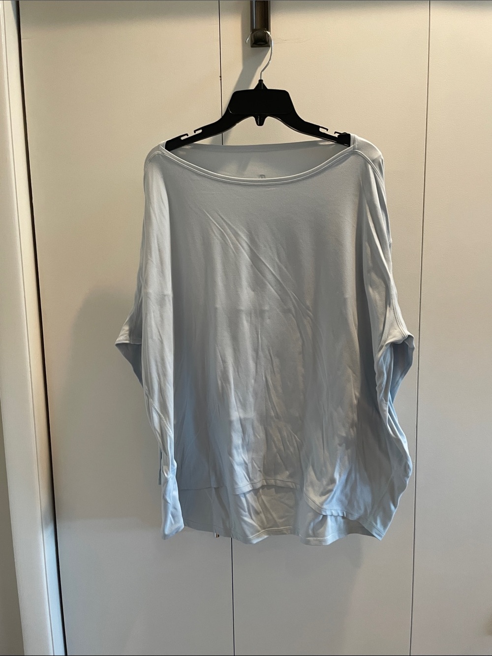 Lululemon Light Blue Women's Boatneck Top